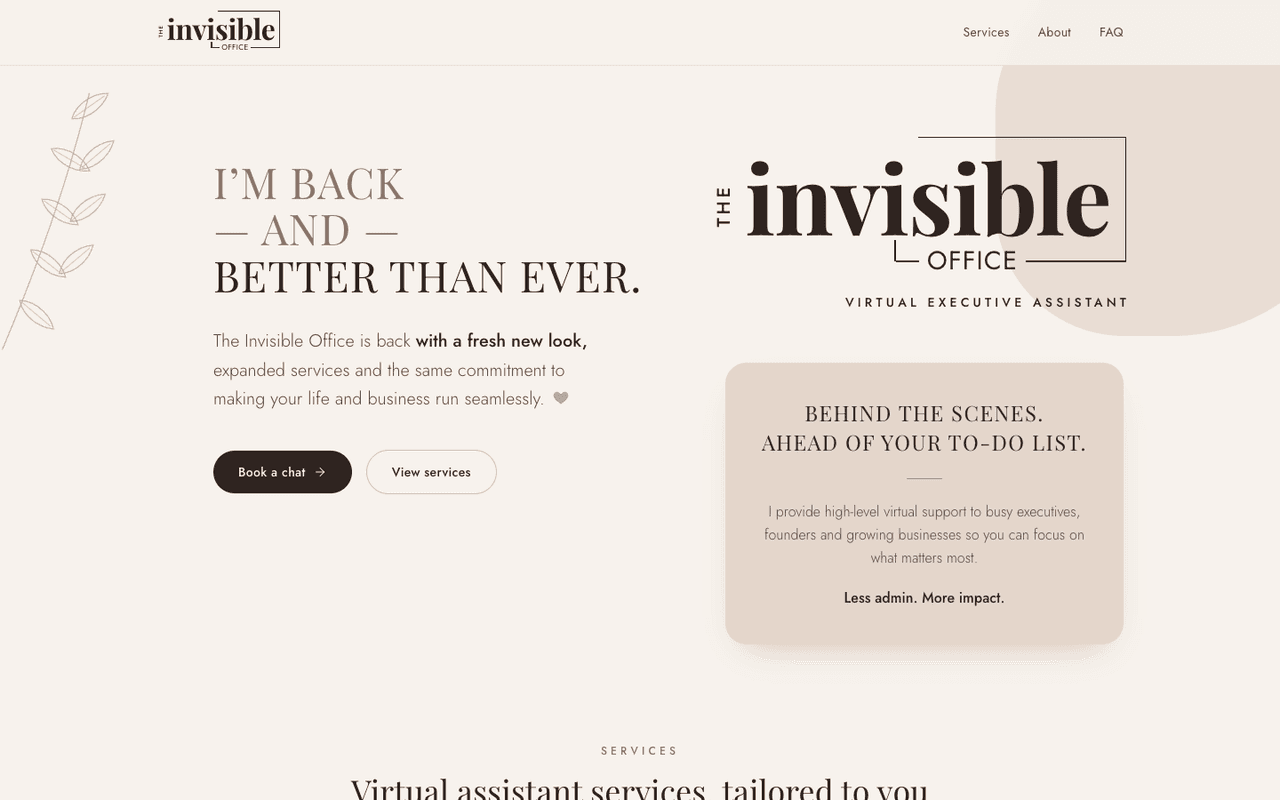 The Invisible Office artwork